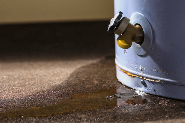 Water damage restoration process in Westport, IN